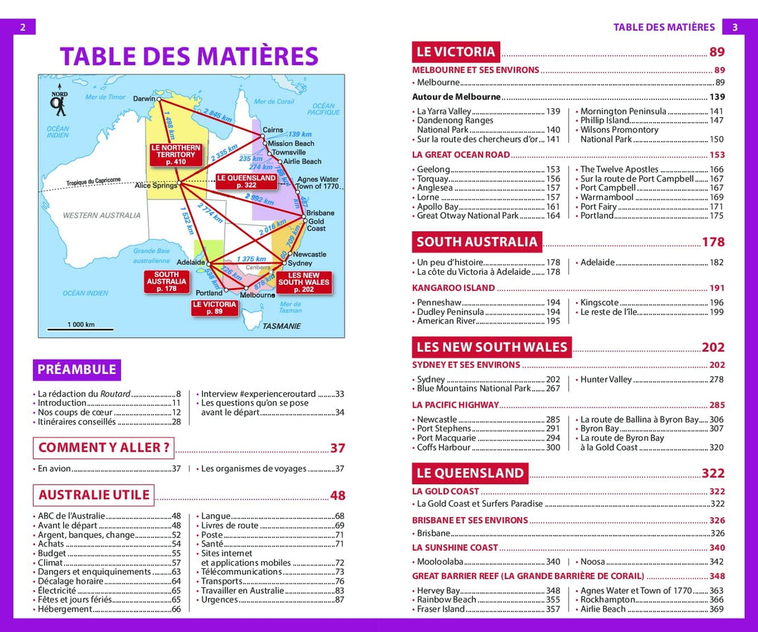 Guide du Routard - Australie, Côte Est & Nord 2023/24 | Hachette guide de voyage Hachette 