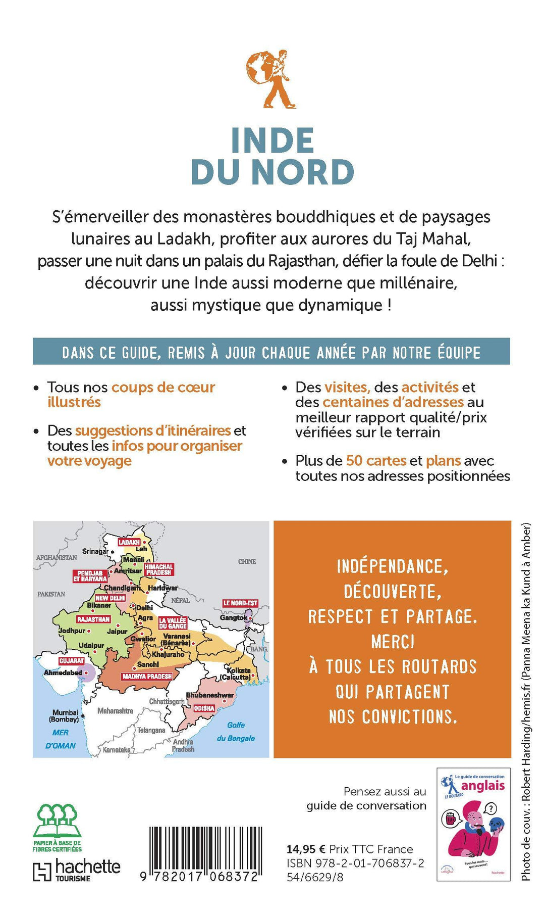 Guide du Routard - Inde du Nord 2020 | Hachette guide de voyage Hachette 