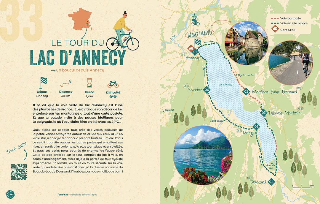 Guide du Routard - La France à vélo : Nos plus beaux itinéraires (1-3 jours) | Hachette guide de voyage Hachette 
