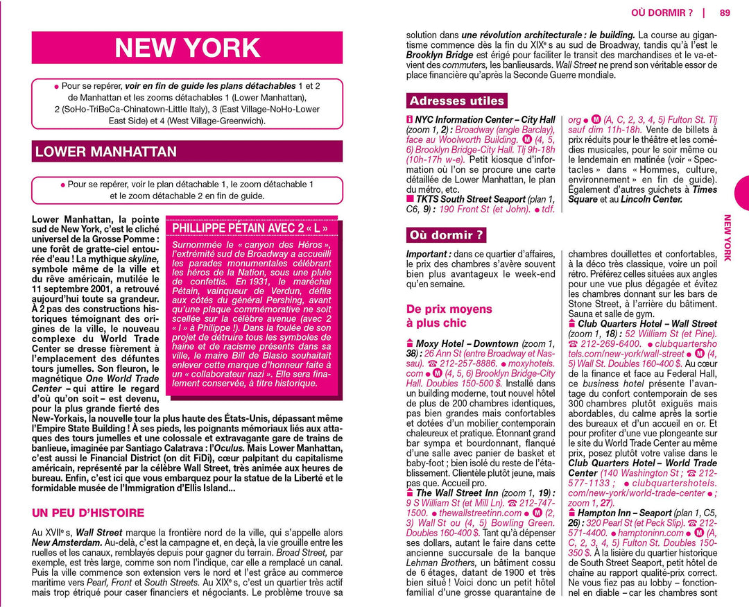 Guide du Routard - New York 2021/22 : Manhattan, Brooklyn, Queens, Bronx + carte | Hachette guide de voyage Hachette 