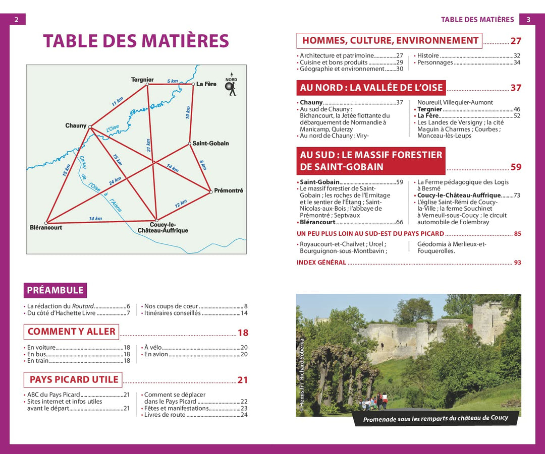 Guide du Routard - Pays Picard, Vallées de l'Oise et de l'AiIettte | Hachette guide de conversation Hachette 