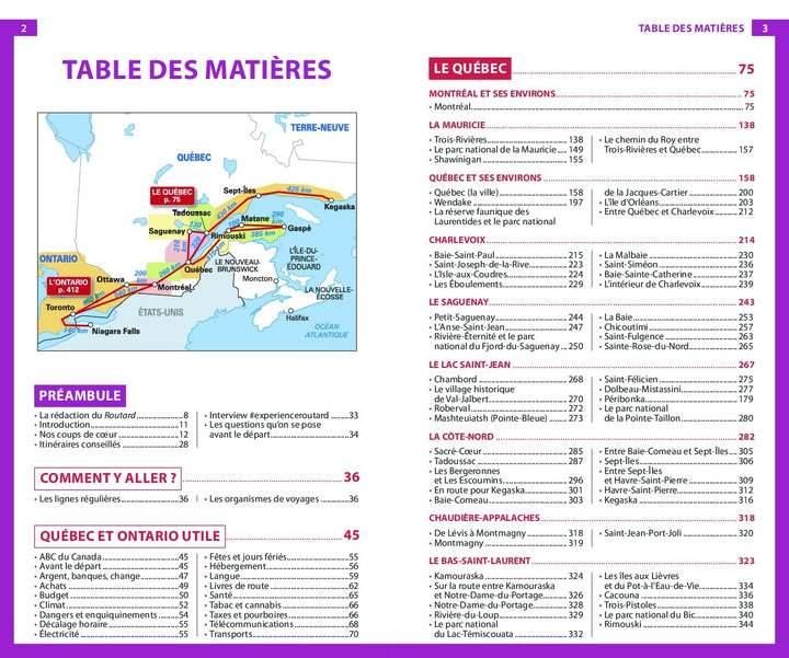 Guide du Routard - Québec, Ontario 2023/24 | Hachette guide de voyage Hachette 