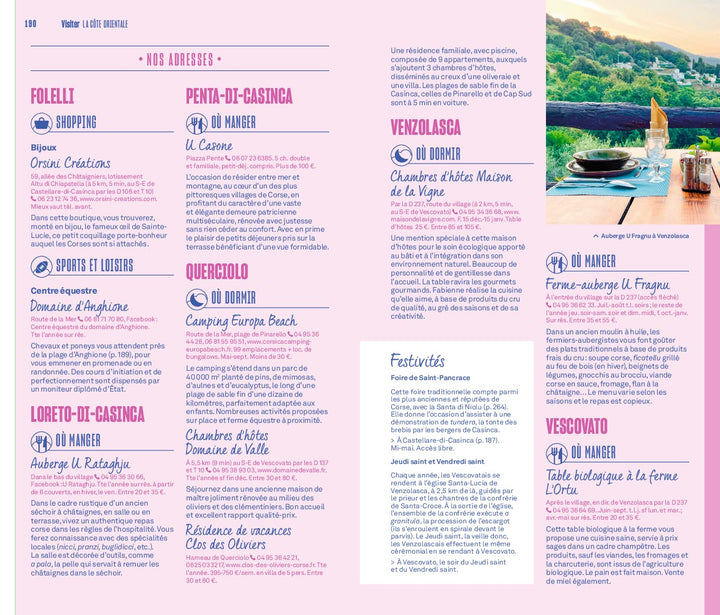 Guide Evasion - Corse 2022 | Hachette guide de voyage Hachette 