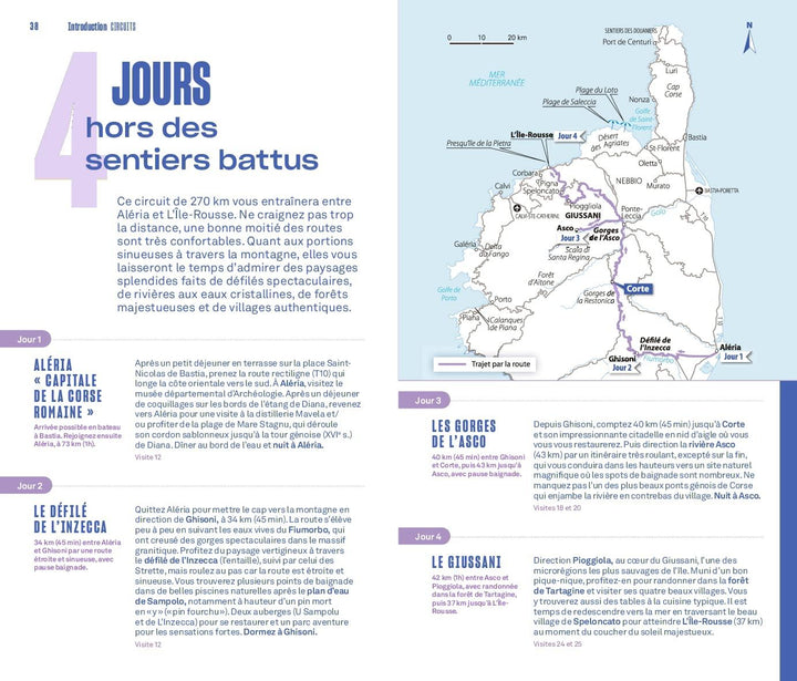 Guide Evasion - Corse 2022 | Hachette guide de voyage Hachette 