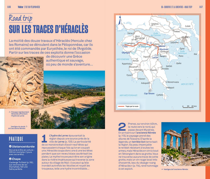 Guide Evasion - Grèce : Athènes et le Péloponnèse - Édition 2022 | Hachette guide de voyage Hachette 