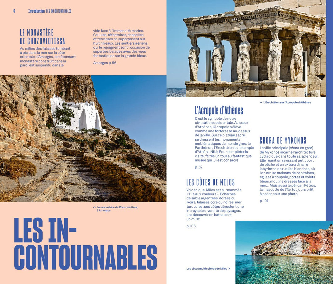 Guide Evasion - Iles Grecques, Cyclades et Athènes - Édition 2022 | Hachette guide de voyage Hachette 