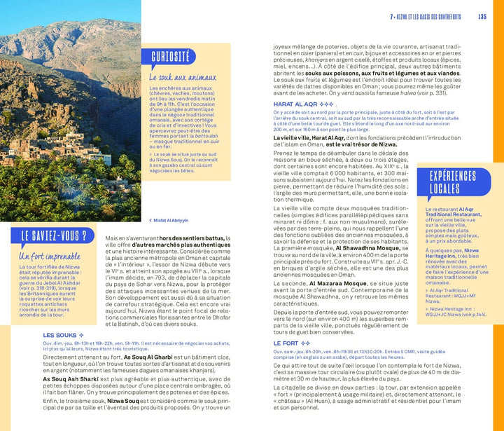 Guide Evasion - Oman - Édition 2023 | Hachette guide de voyage Hachette 