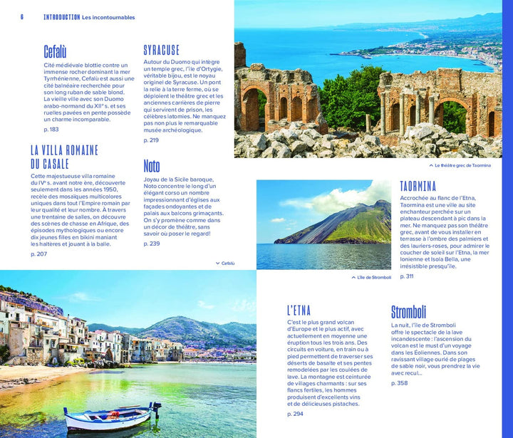 Guide Evasion - Sicile & îles Eoliennes - Édition 2023 | Hachette guide de voyage Hachette 