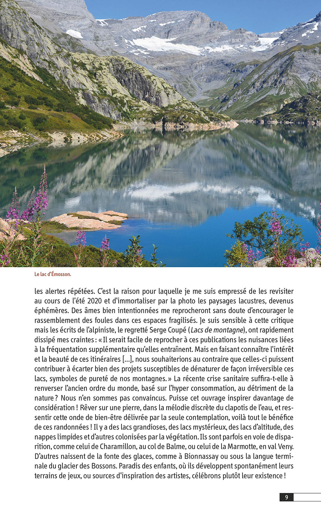 Guide - Lacs et cascades autour du Mont-Blanc, les plus belles randonnées | Glénat guide de randonnée Glénat 