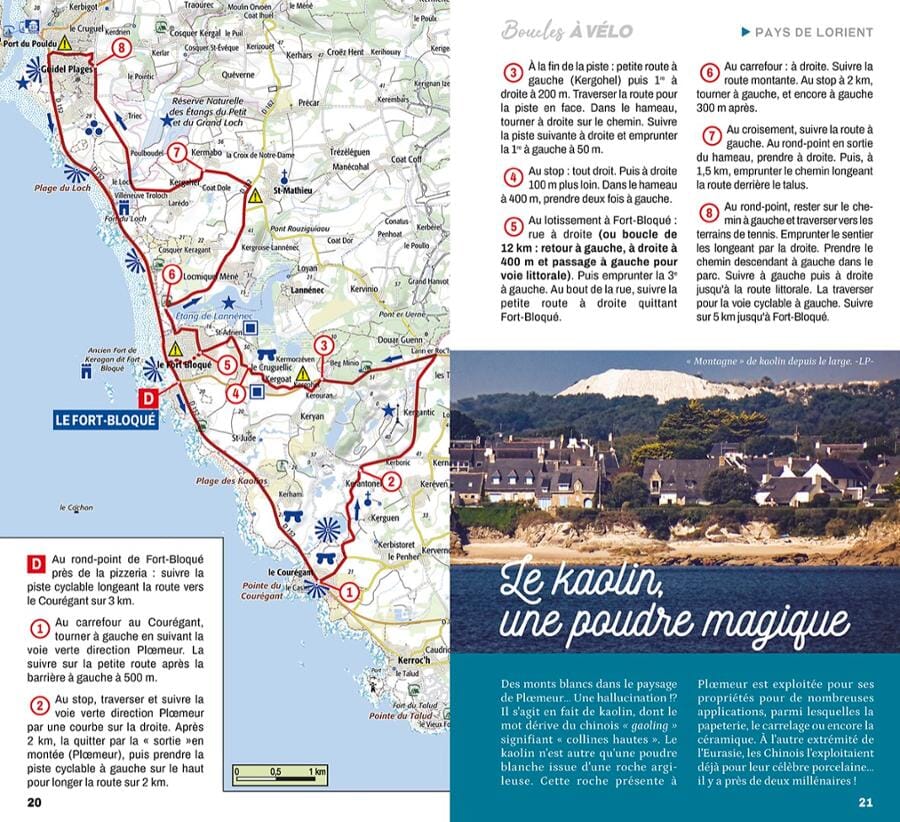 Guide vélo - Boucles à vélo : Morbihan | Chamina guide petit format Chamina 