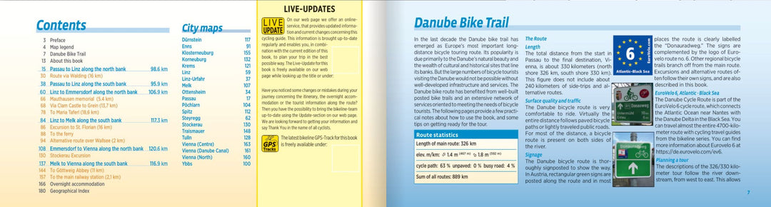 Guide vélo (en anglais) - Danube Bike Trail 2, Passau to Vienna | Bikeline guide vélo Bikeline 