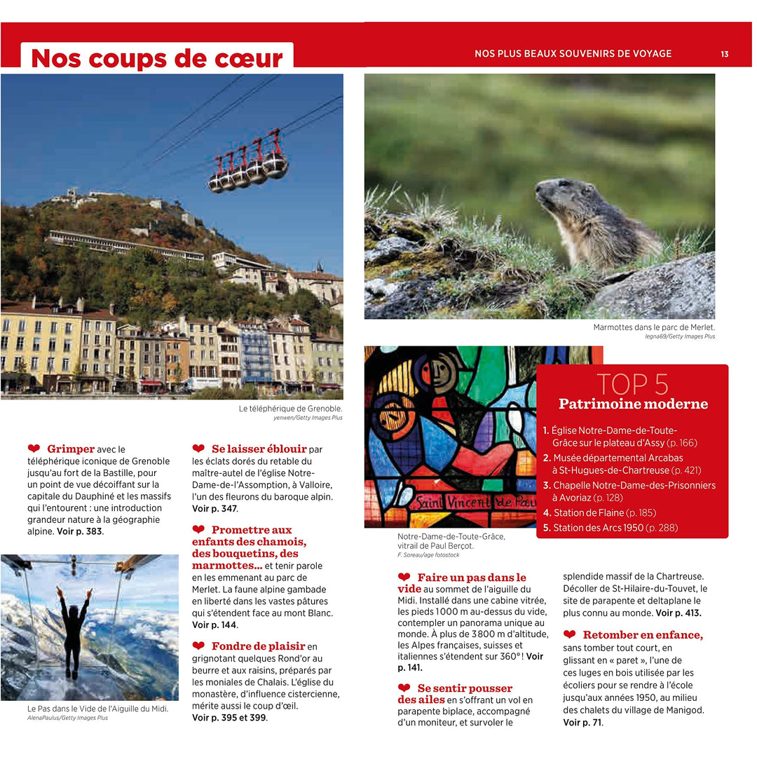 Guide Vert - Alpes du Nord : Savoie, Mont-Blanc, Dauphiné - Édition 2023 | Michelin guide de voyage Michelin 