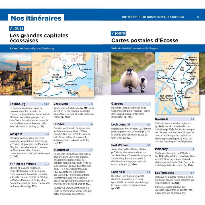 Guide Vert - Ecosse - Édition 2023 | Michelin guide de voyage Michelin 