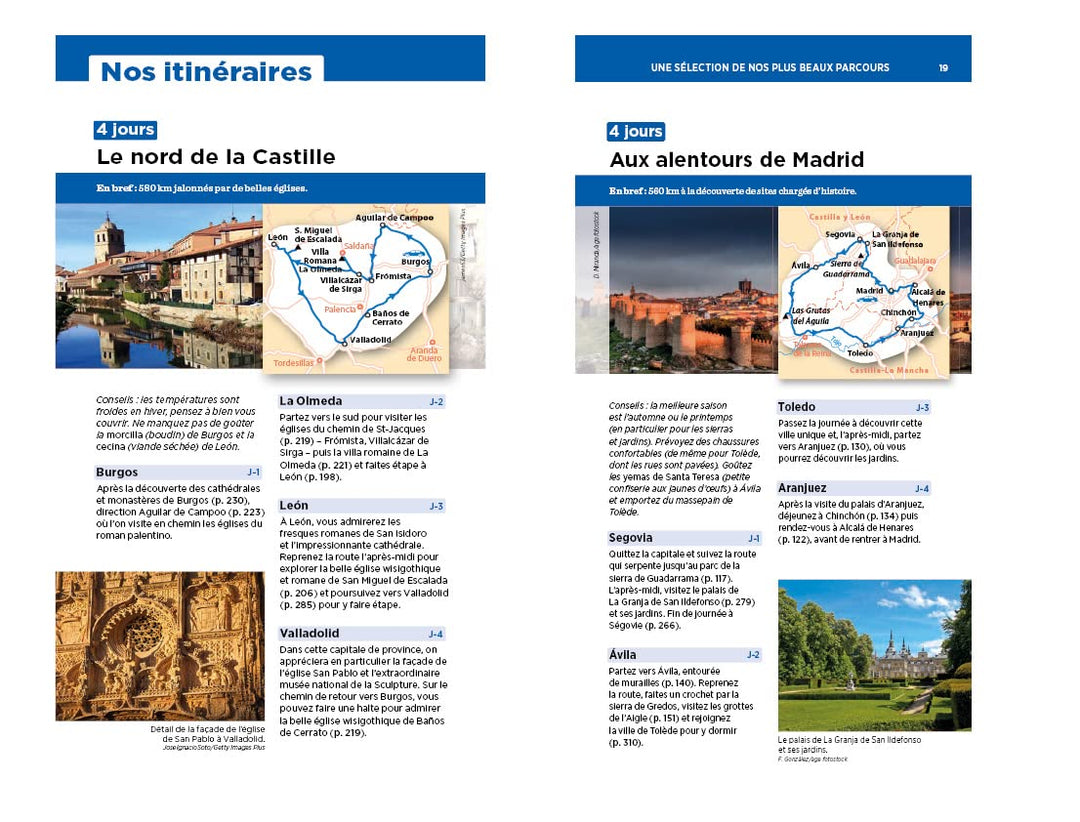 Guide Vert - Espagne du Centre - Madrid, Castille, Estrémadure | Michelin guide de voyage Michelin 