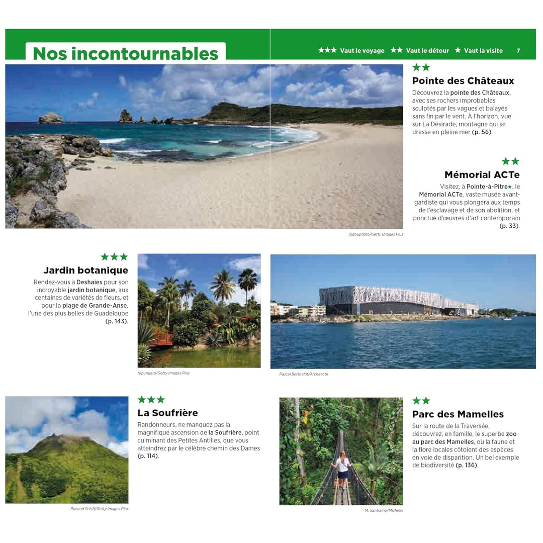 Guide Vert - Guadeloupe - Édition 2023 | Michelin guide de voyage Michelin 
