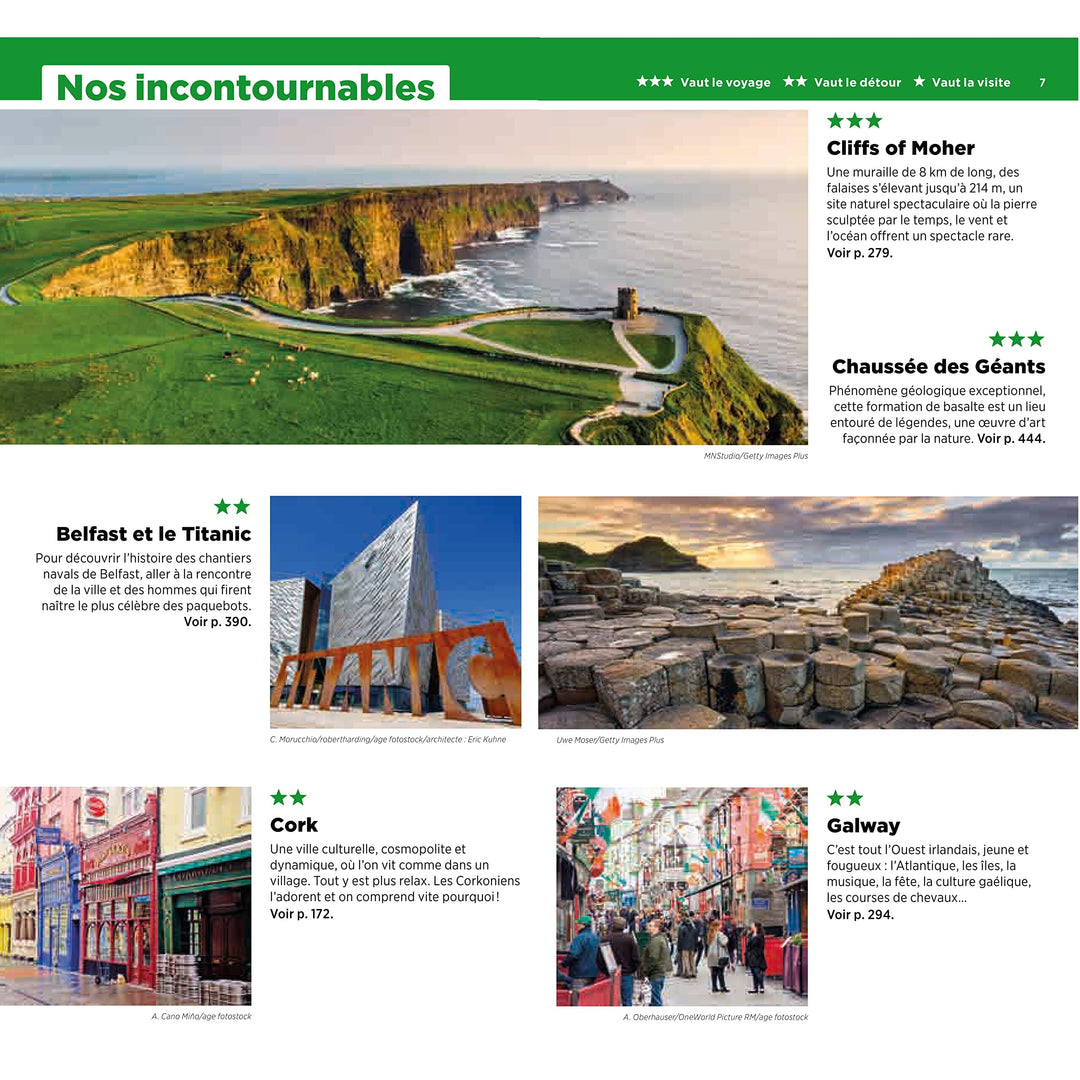 Guide Vert - Irlande - Édition 2023 | Michelin guide de voyage Michelin 