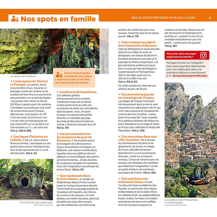 Guide Vert - Italie du Sud + Rome - Édition 2023 | Michelin guide de voyage Michelin 