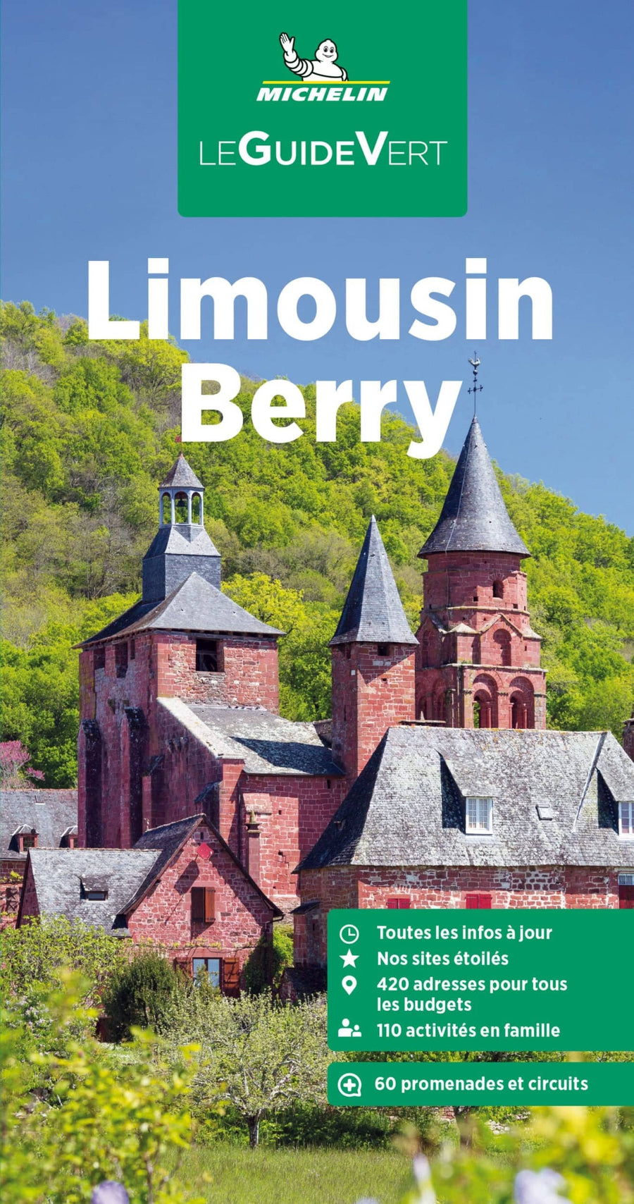 Guide Vert - Limousin, Berry - Édition 2023 | Michelin guide de voyage Michelin 