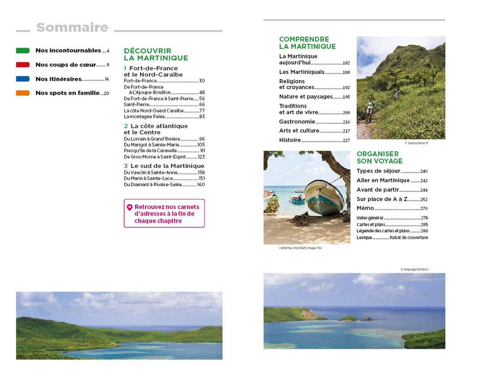 Guide Vert - Martinique - Édition 2022 | Michelin guide de voyage Michelin 