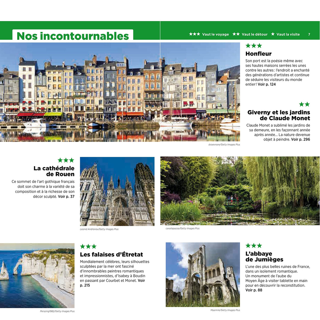 Guide Vert - Normandie, Vallée de la Seine - Édition 2023 | Michelin guide de voyage Michelin 