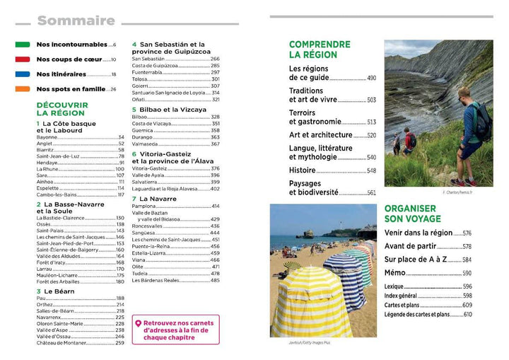 Guide Vert - Pays Basque (France, Espagne), Béarn et Navarre - Édition 2022 | Michelin guide de voyage Michelin 