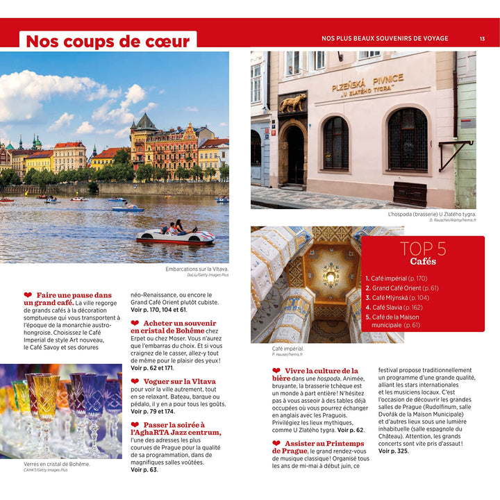 Guide Vert - Prague - Édition 2023 | Michelin guide de voyage Michelin 