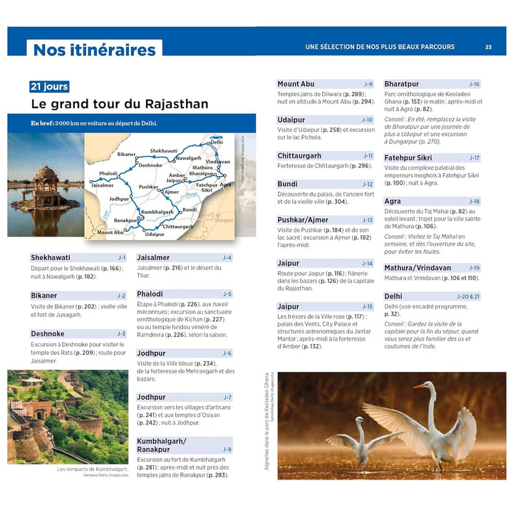 Guide Vert - Rajasthan, Delhi et Agra - Édition 2023 | Michelin guide de voyage Michelin 