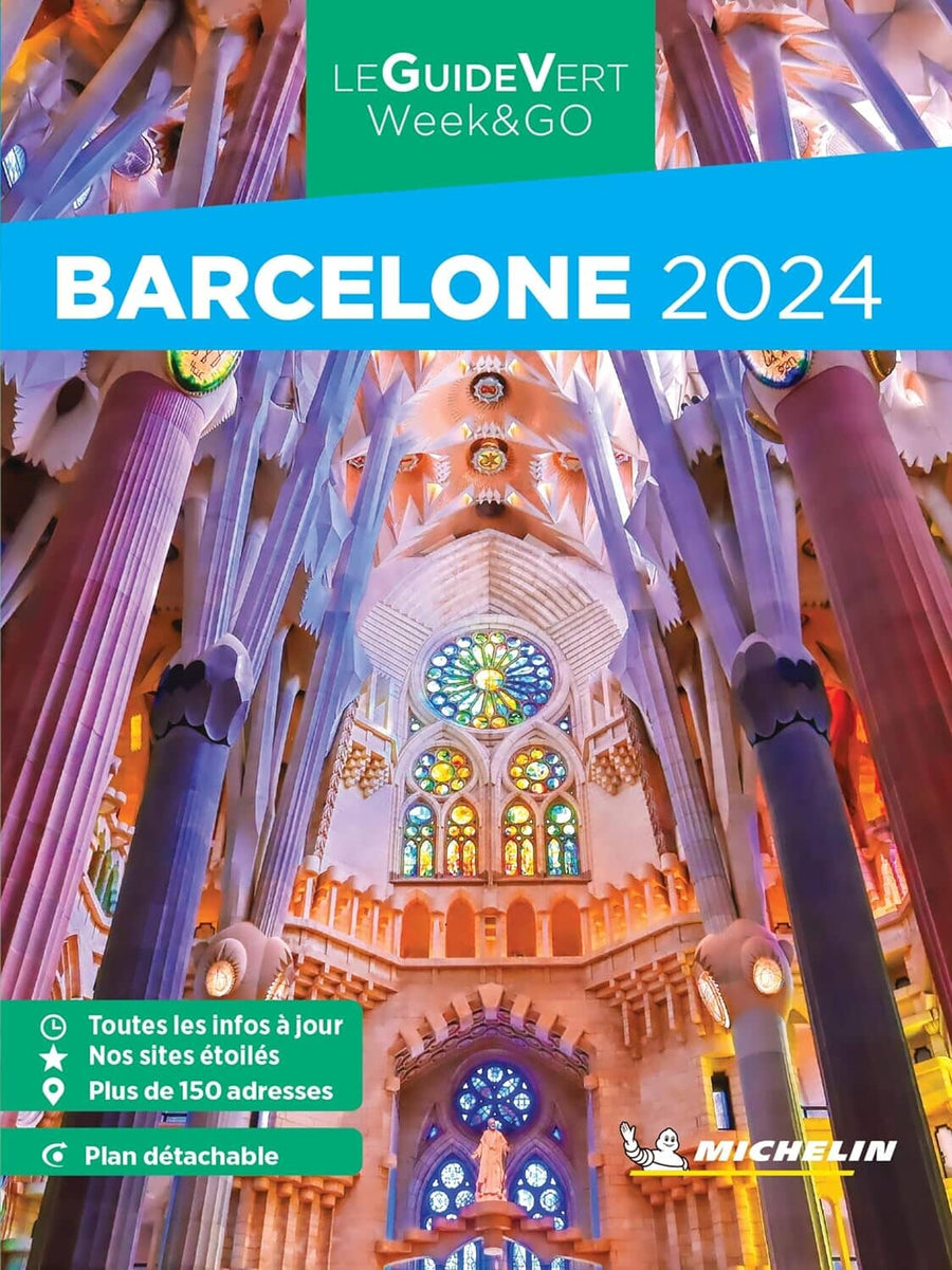 Guide Vert Week & GO - Barcelone - Édition 2024 | Michelin guide petit format Michelin 