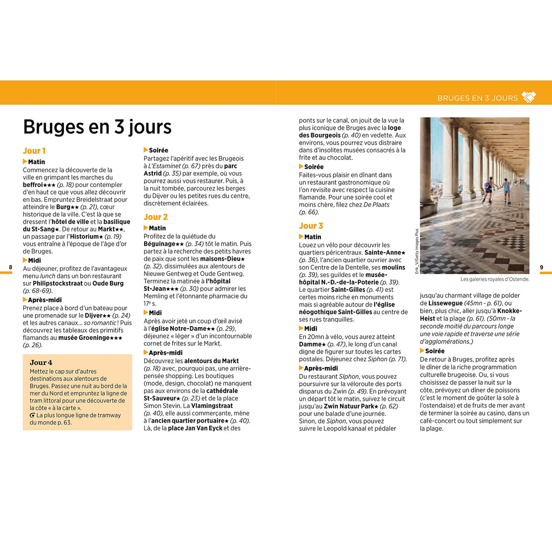 Guide Vert Week & GO - Bruges & la côte belge - Édition 2023| Michelin guide petit format Michelin 