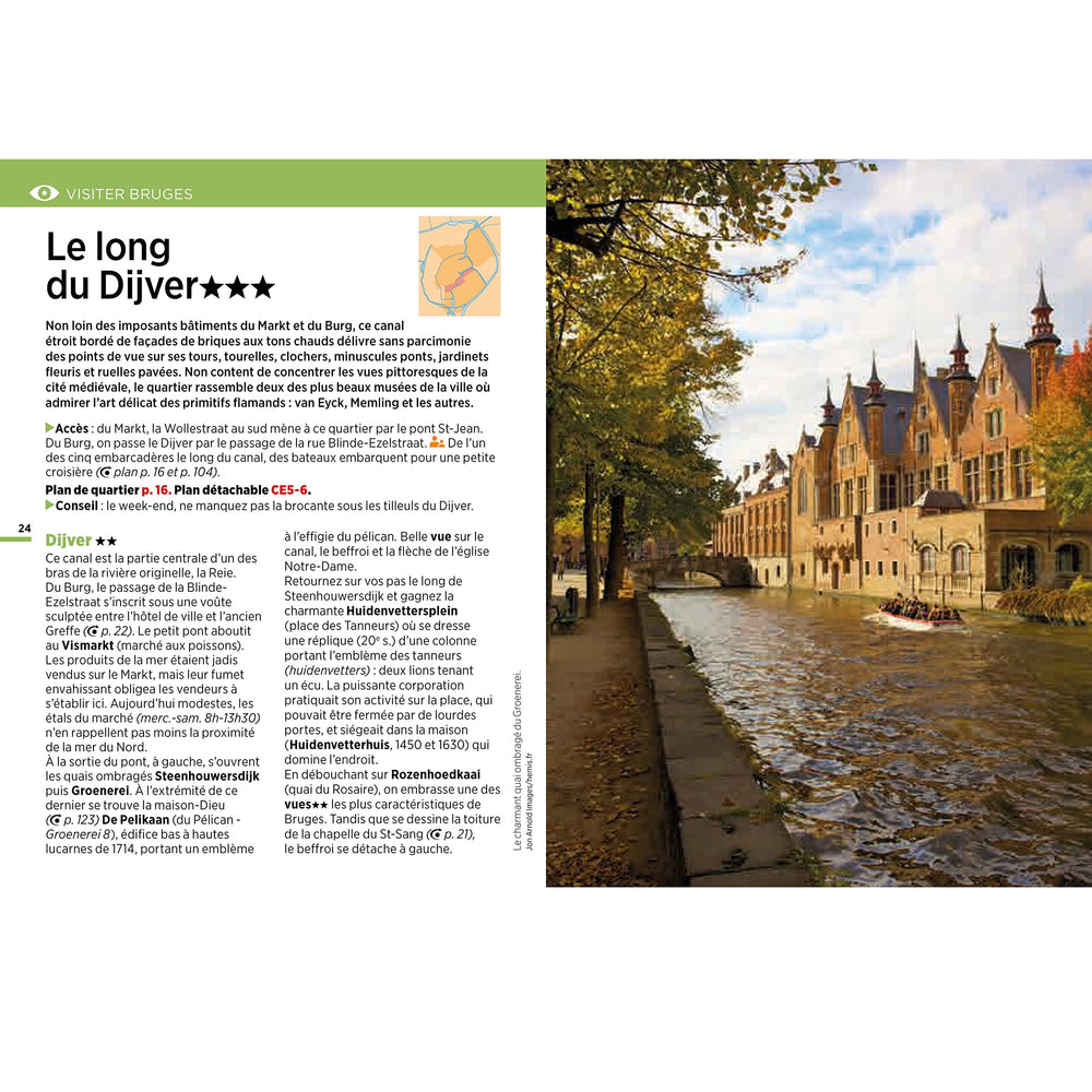 Guide Vert Week & GO - Bruges & la côte belge - Édition 2023| Michelin guide petit format Michelin 