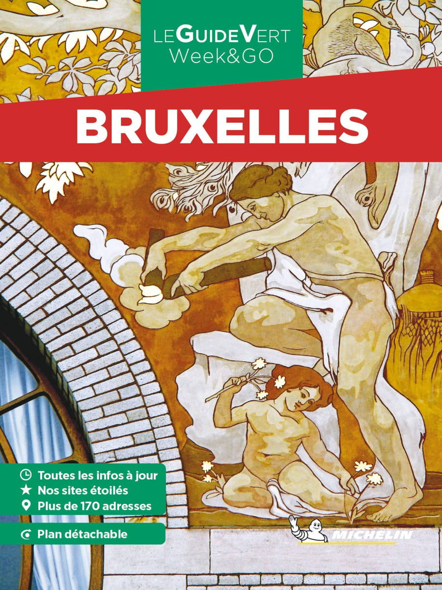 Guide Vert Week & GO - Bruxelles + plan | Michelin guide de conversation Michelin 