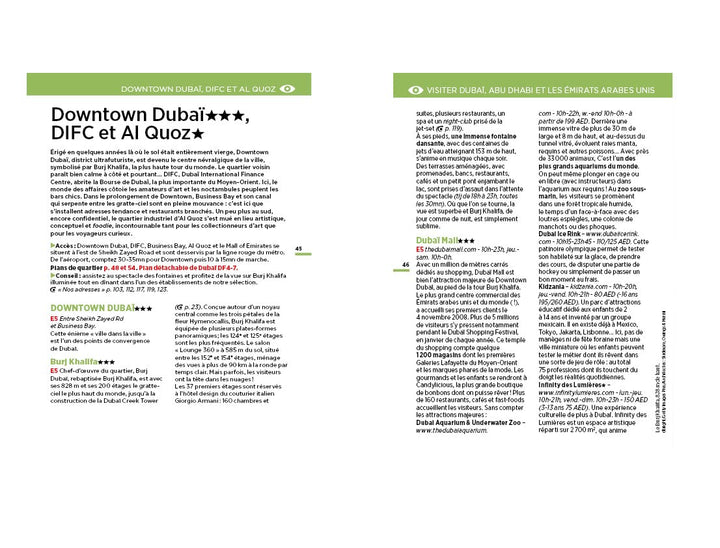 Guide Vert Week & GO - Dubaï, Abu Dhabi (Emirats Arabes Unis) - Édition 2022 | Michelin guide de conversation Michelin 