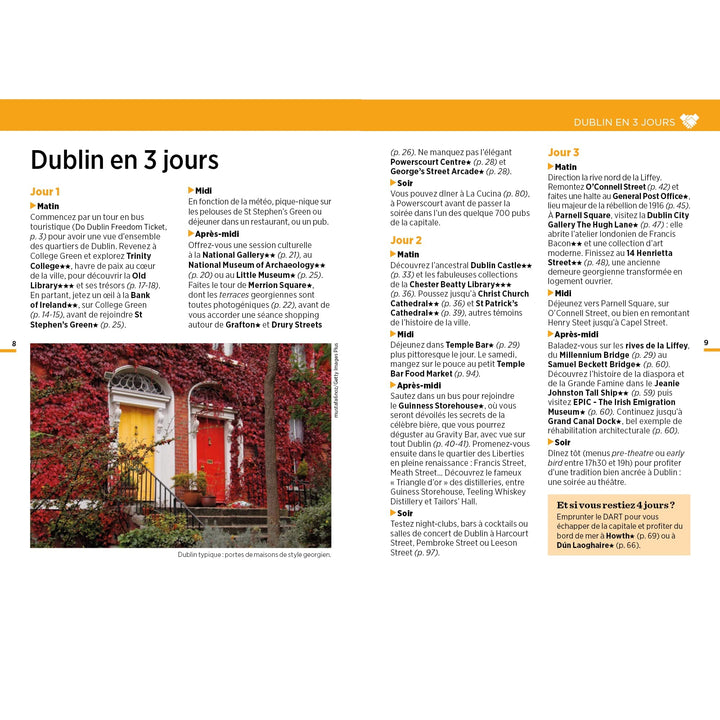 Guide Vert Week & GO - Dublin - Édition 2023 | Michelin guide petit format Michelin 