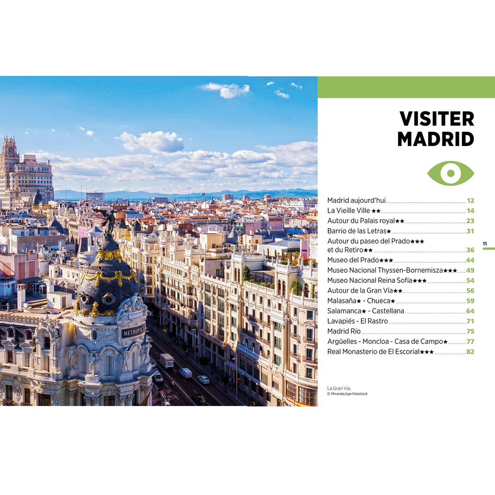 Guide Vert Week & Go - Madrid - Édition 2023 | Michelin guide petit format Michelin 