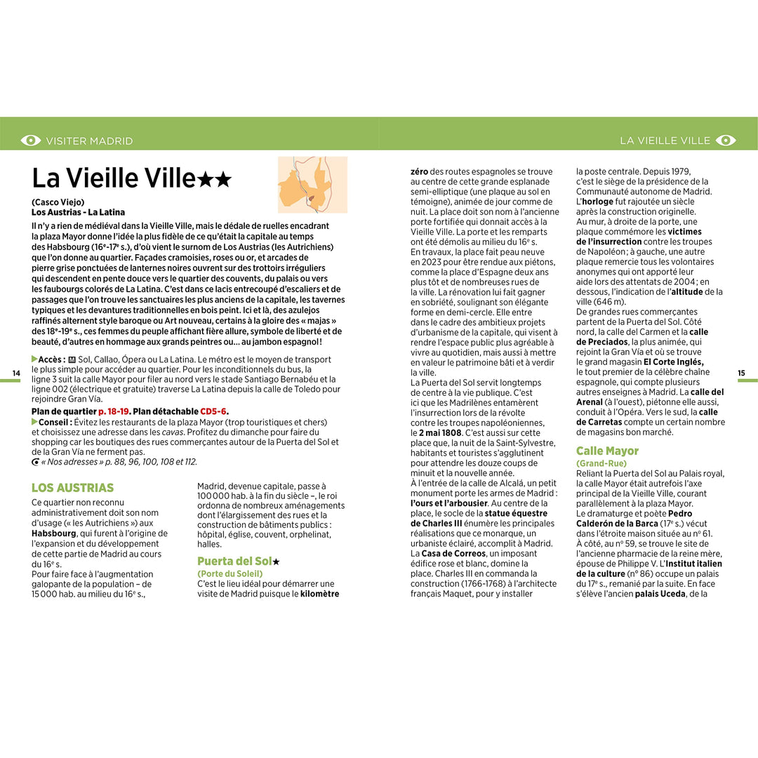 Guide Vert Week & Go - Madrid - Édition 2023 | Michelin guide petit format Michelin 
