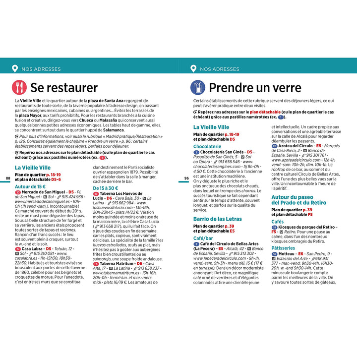 Guide Vert Week & Go - Madrid - Édition 2023 | Michelin guide petit format Michelin 