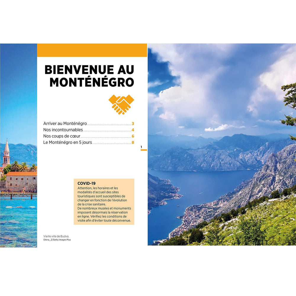 Guide Vert Week & GO - Monténégro - Édition 2023 | Michelin guide petit format Michelin 