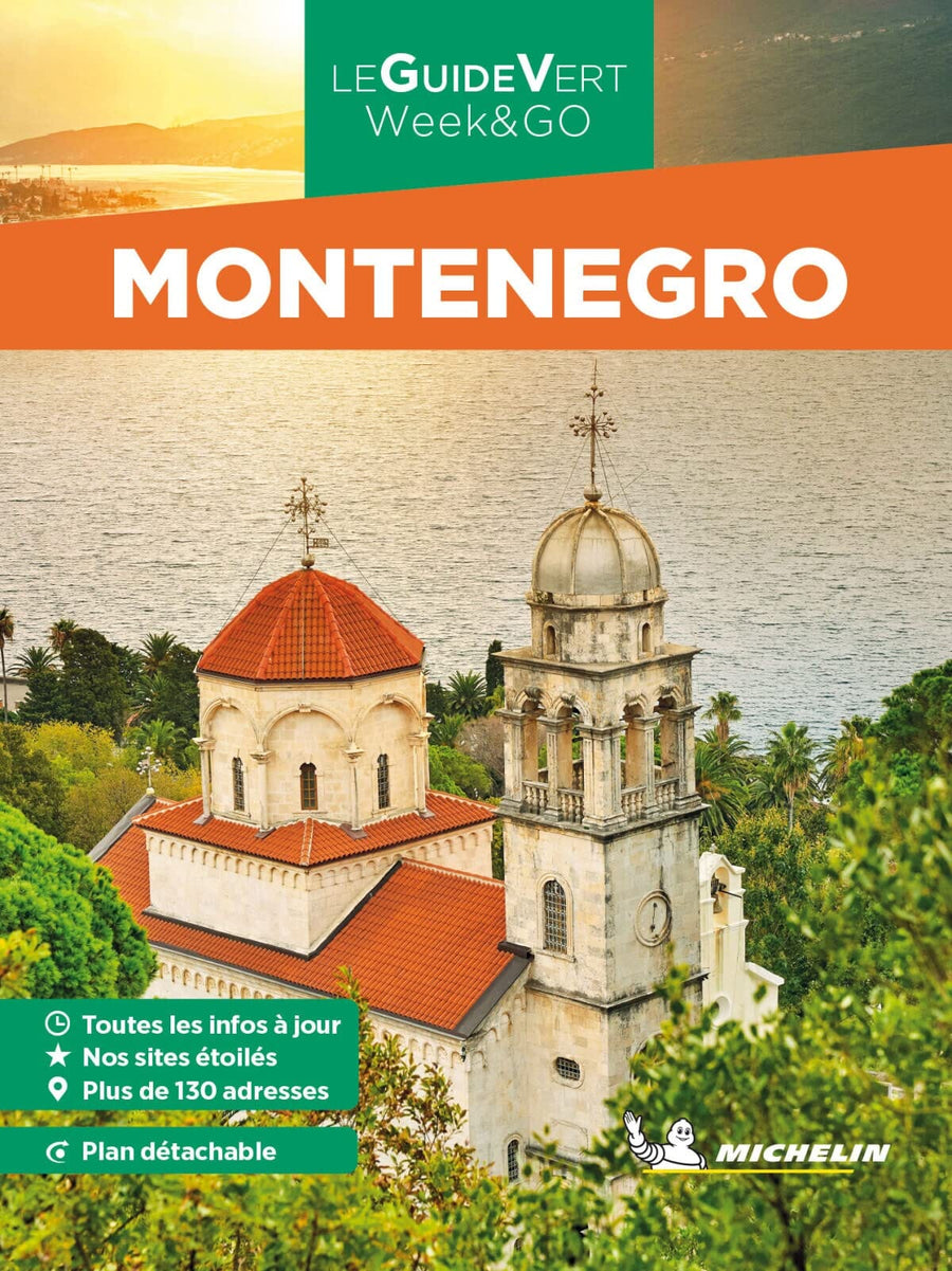 Guide Vert Week & GO - Monténégro - Édition 2023 | Michelin guide petit format Michelin 