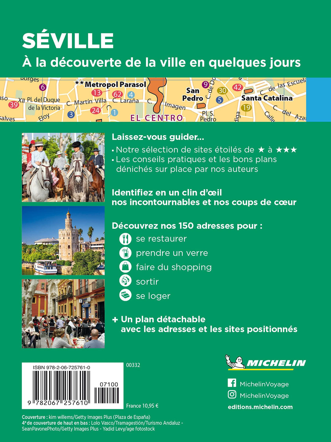 Guide Vert Week & Go - Séville - Édition 2023 | Michelin guide petit format Michelin 