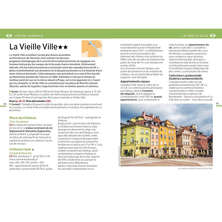 Guide Vert Week & Go - Varsovie | Michelin guide petit format Michelin 