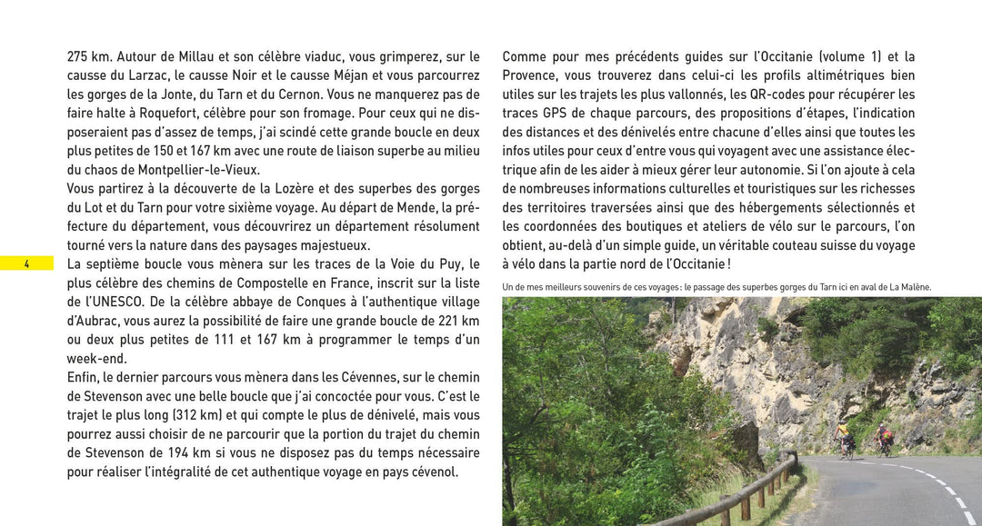 Guide - Voyages à vélo et vélo électrique : Occitanie, vol.2 | Glénat guide vélo Glénat 
