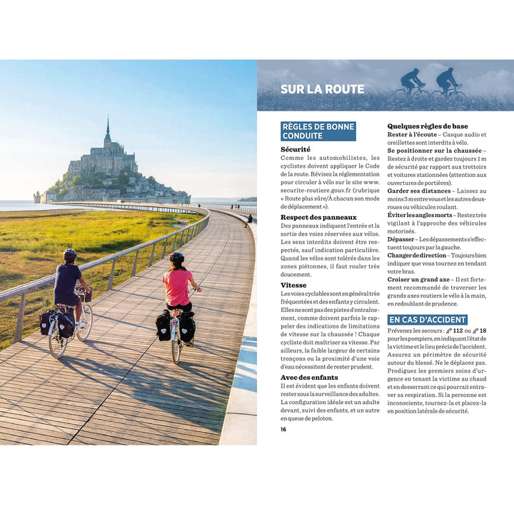 Guide - Week-ends à vélo : 52 itinéraires en France - Édition 2023 | Michelin guide de voyage Michelin 