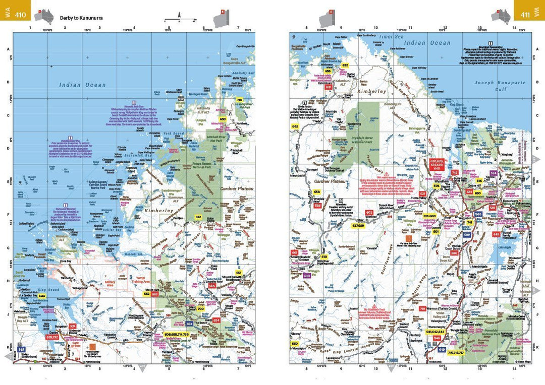 Guide - Where to Camp Guide : Australia | Hema Maps atlas Hema Maps 