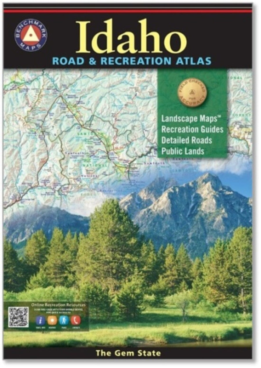 Idaho : road and recreation atlas | Benchmark Maps atlas 