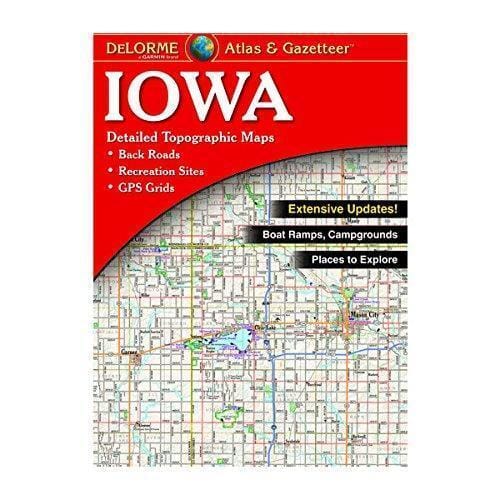 Iowa, Atlas & Gazetteer | DeLorme Atlas 
