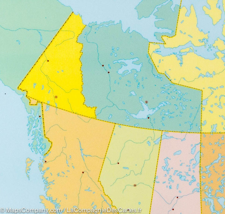 Jeu de 2 cartes Education sur le Canada | ITM - La Compagnie des Cartes