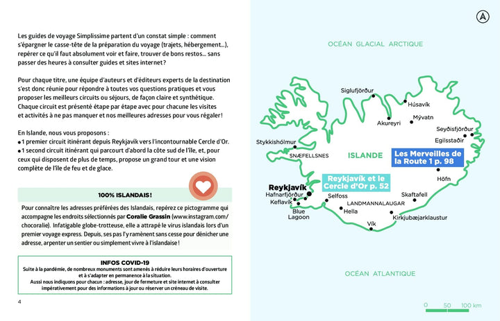 Le guide Simplissime - Islande - Édition 2023 | Hachette guide de conversation Hachette 