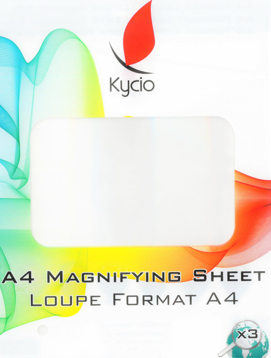 Loupe format A4 x3 | Kycio accessoire de voyage Kycio 