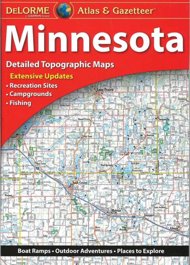 Minnesota Atlas and Gazetteer | DeLorme Atlas 