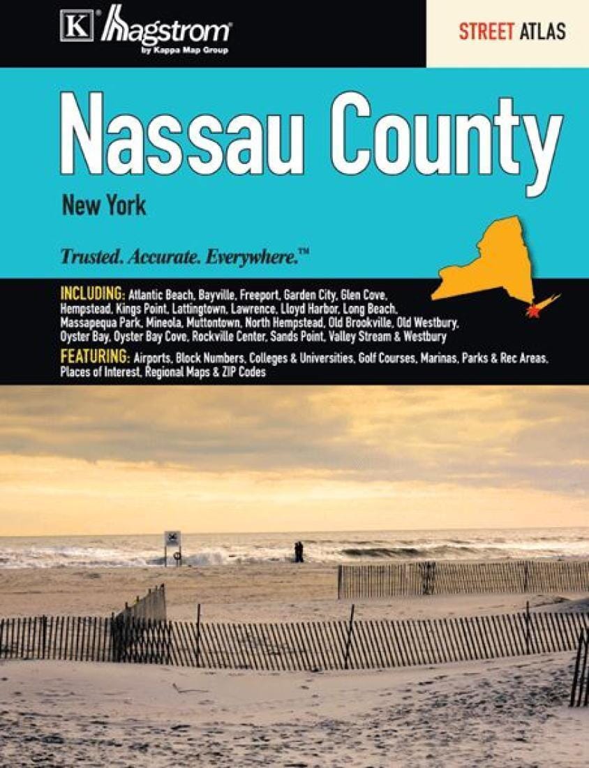 Nassau County, New York, Street Atlas by Kappa Map Group